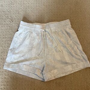 lululemon athletica High Waist White Shorts
